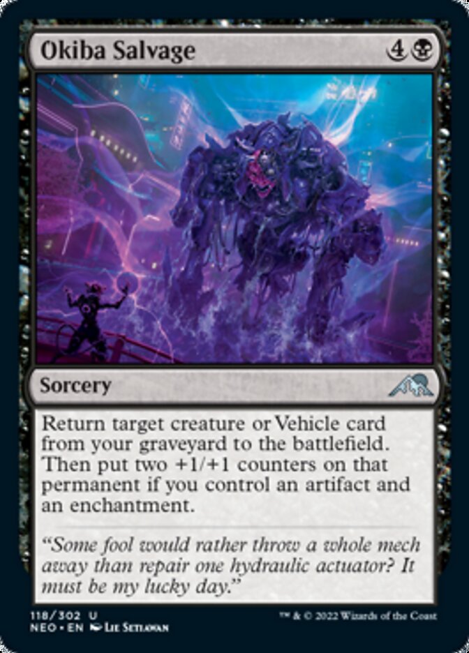 Okiba Salvage [Kamigawa: Neon Dynasty] | Game Grid - Logan