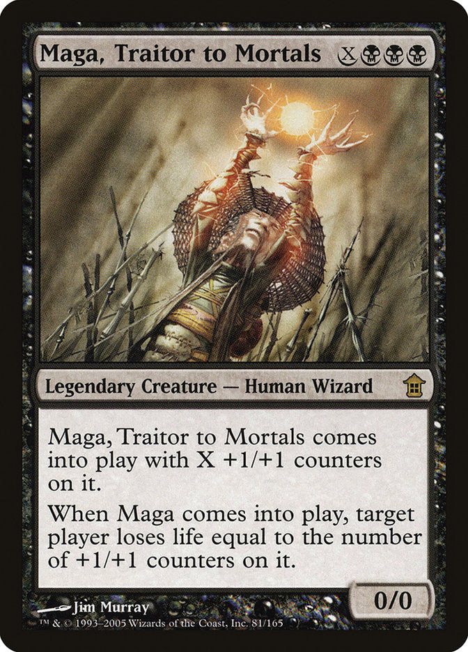Maga, Traitor to Mortals [Saviors of Kamigawa] | Game Grid - Logan