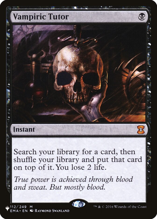 Vampiric Tutor [The List] | Game Grid - Logan