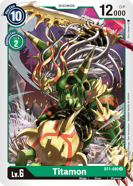 Titamon [BT1-080] [Release Special Booster Ver.1.0] | Game Grid - Logan