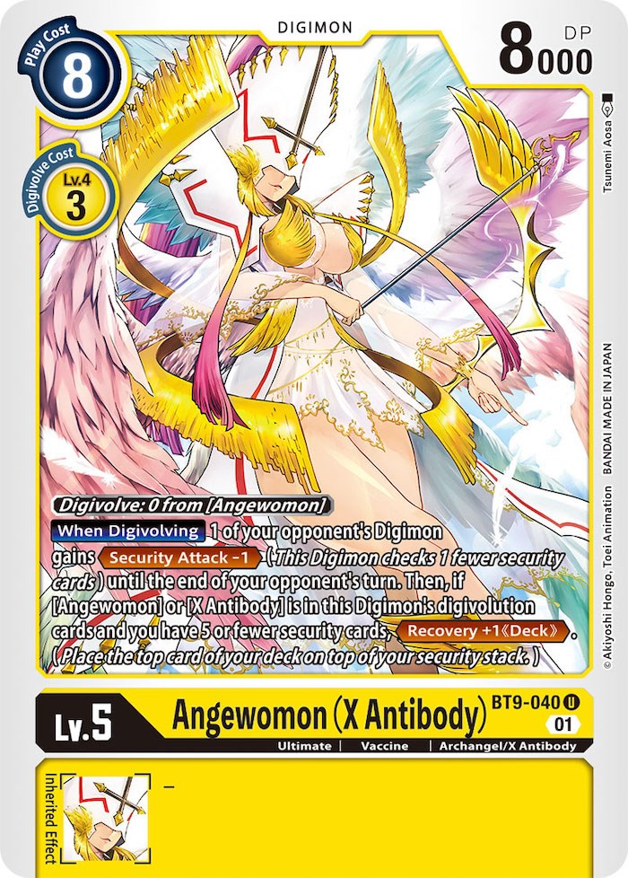 Angewomon (X Antibody) [BT9-040] [X Record] | Game Grid - Logan