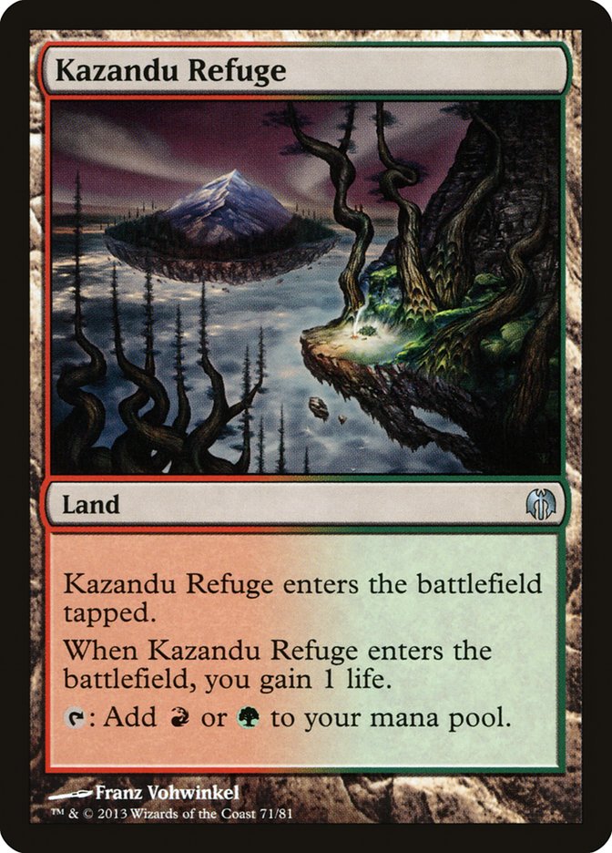 Kazandu Refuge [Duel Decks: Heroes vs. Monsters] | Game Grid - Logan