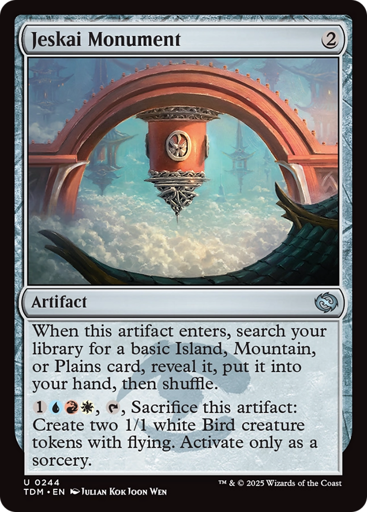 Jeskai Monument [Tarkir: Dragonstorm] | Game Grid - Logan