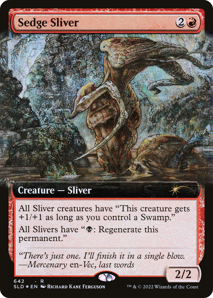 Sedge Sliver (Extended Art) [Secret Lair Drop Promos] | Game Grid - Logan