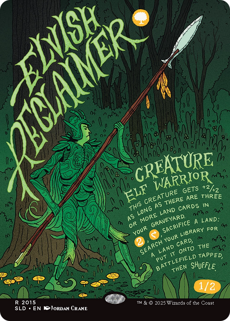 Elvish Reclaimer [Secret Lair Drop Series] | Game Grid - Logan