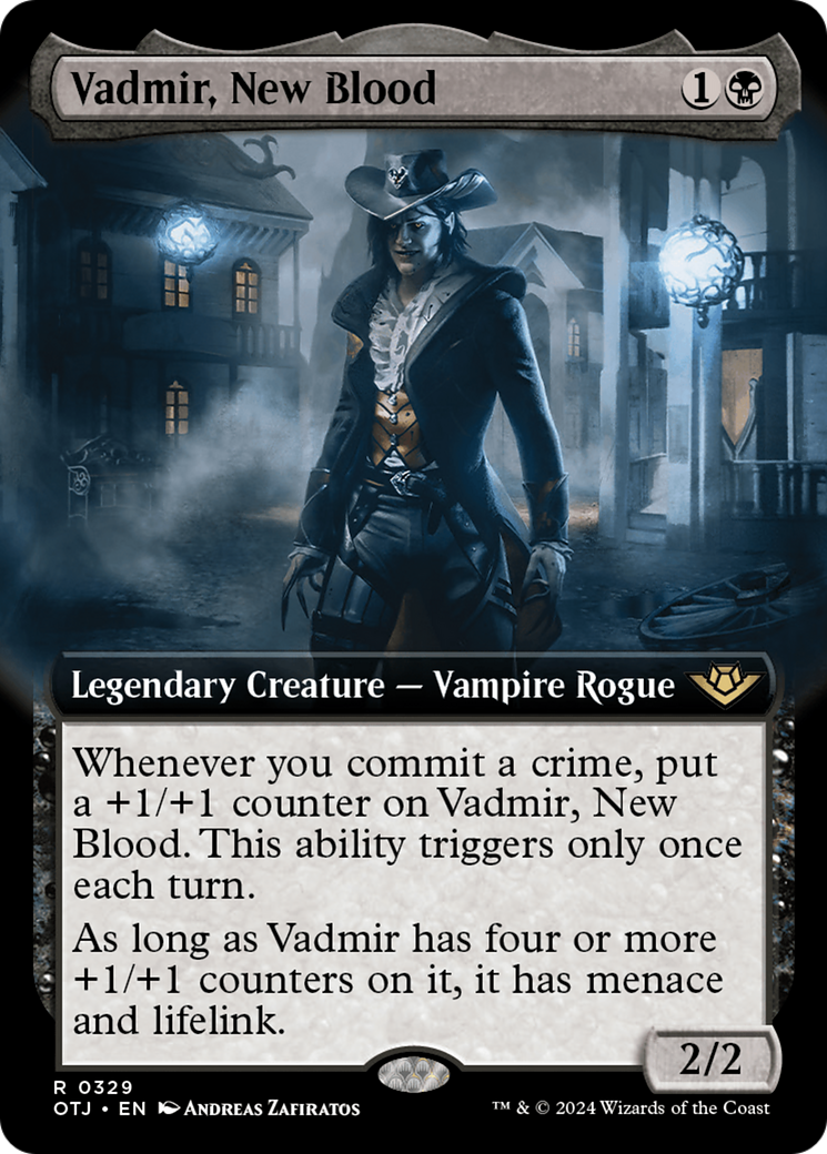 Vadmir, New Blood (Extended Art) [Outlaws of Thunder Junction] | Game Grid - Logan