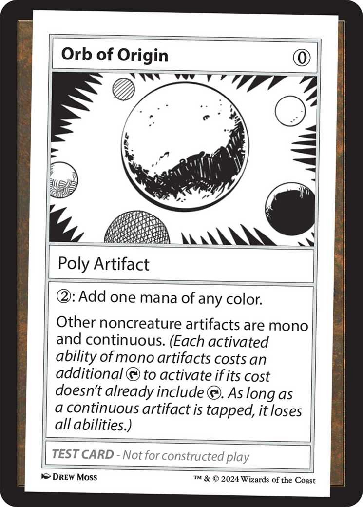 Orb of Origin [Mystery Booster 2 Playtest Cards] | Game Grid - Logan