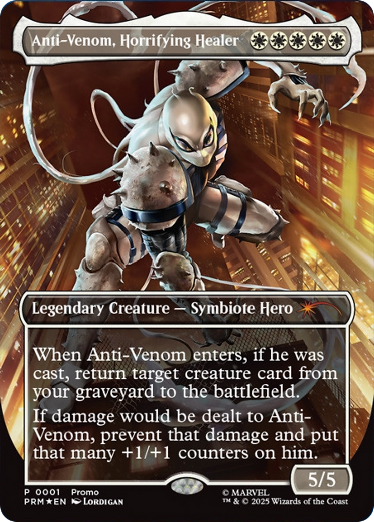 Anti-Venom, Horrifying Healer (Borderless) [Media Promos] | Game Grid - Logan