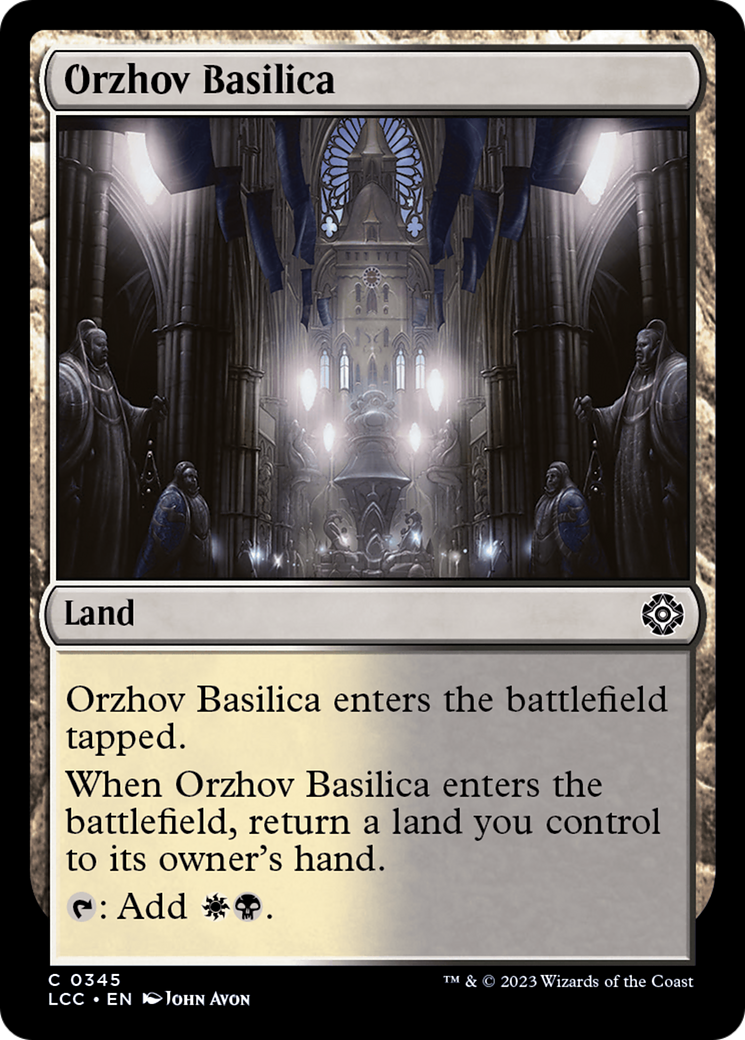 Orzhov Basilica [The Lost Caverns of Ixalan Commander] | Game Grid - Logan