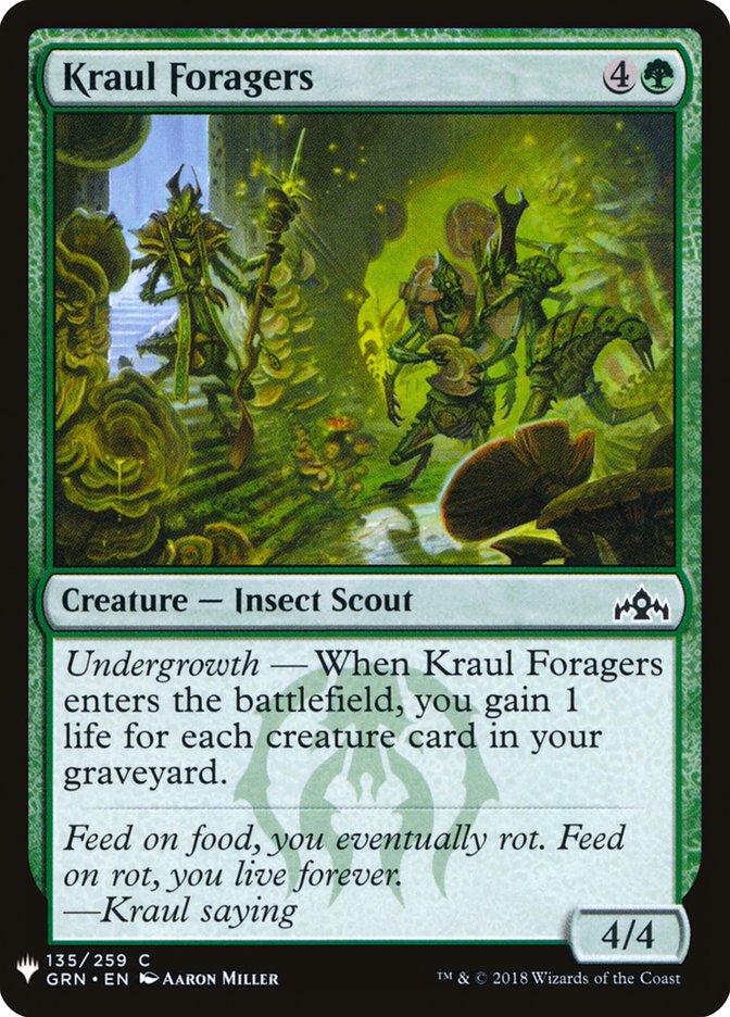 Kraul Foragers [Mystery Booster] | Game Grid - Logan