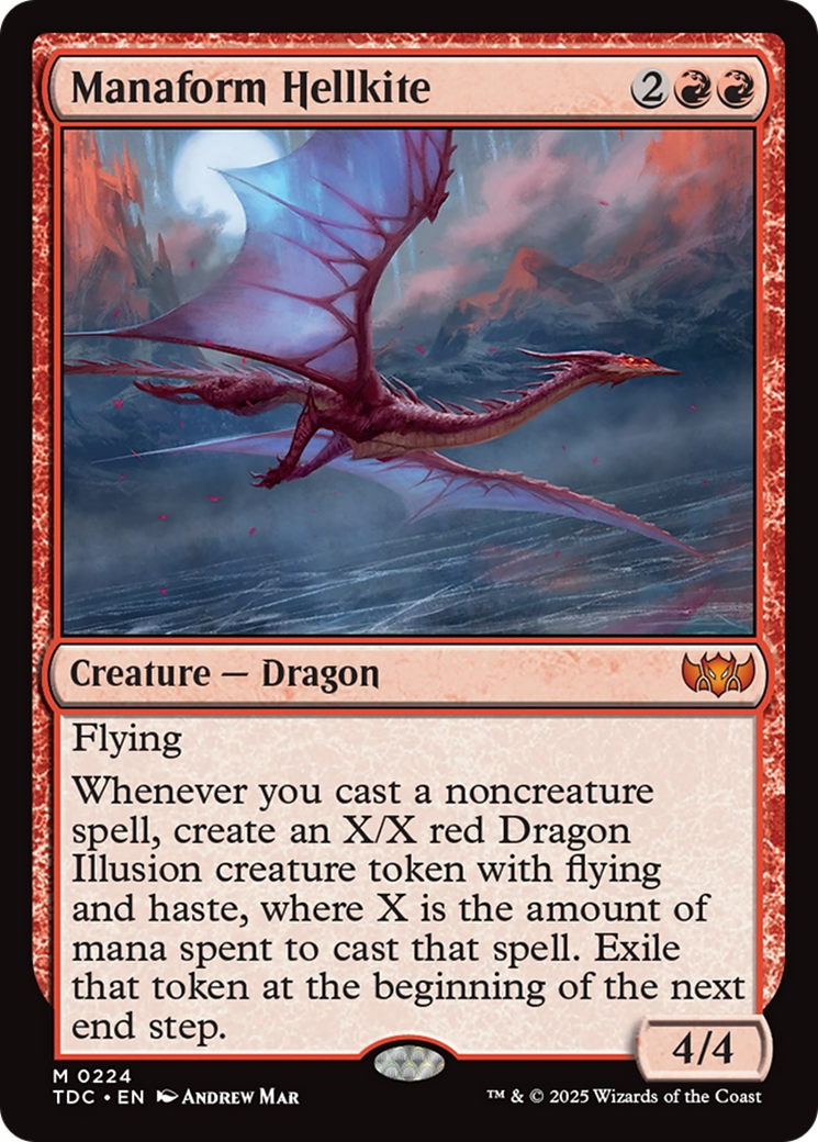 Manaform Hellkite [Tarkir: Dragonstorm Commander] | Game Grid - Logan