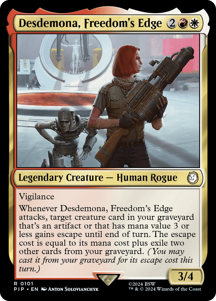 Desdemona, Freedom's Edge [Fallout] | Game Grid - Logan