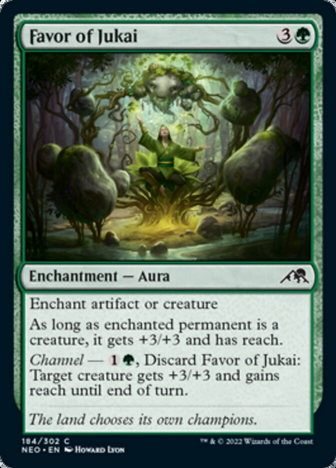 Favor of Jukai [Kamigawa: Neon Dynasty] | Game Grid - Logan