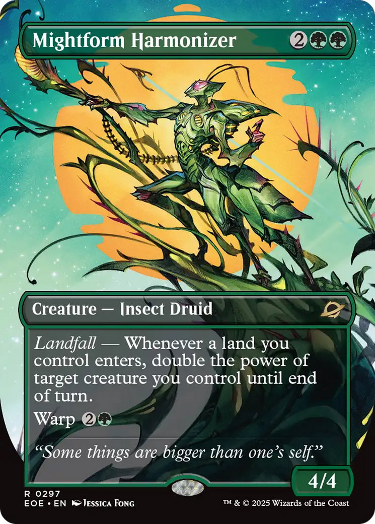 Mightform Harmonizer (Borderless) [Edge of Eternities] | Game Grid - Logan