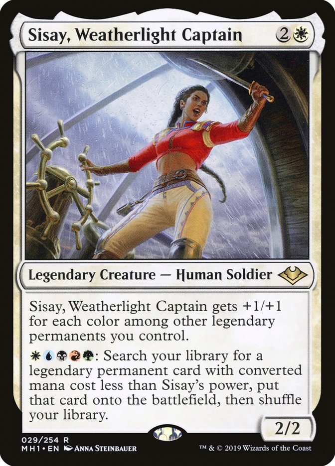 Sisay, Weatherlight Captain [Modern Horizons] | Game Grid - Logan