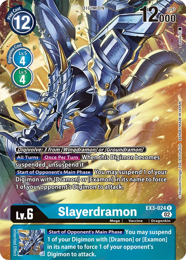 Slayerdramon [EX3-024] (Alternate Art) [Draconic Roar] | Game Grid - Logan
