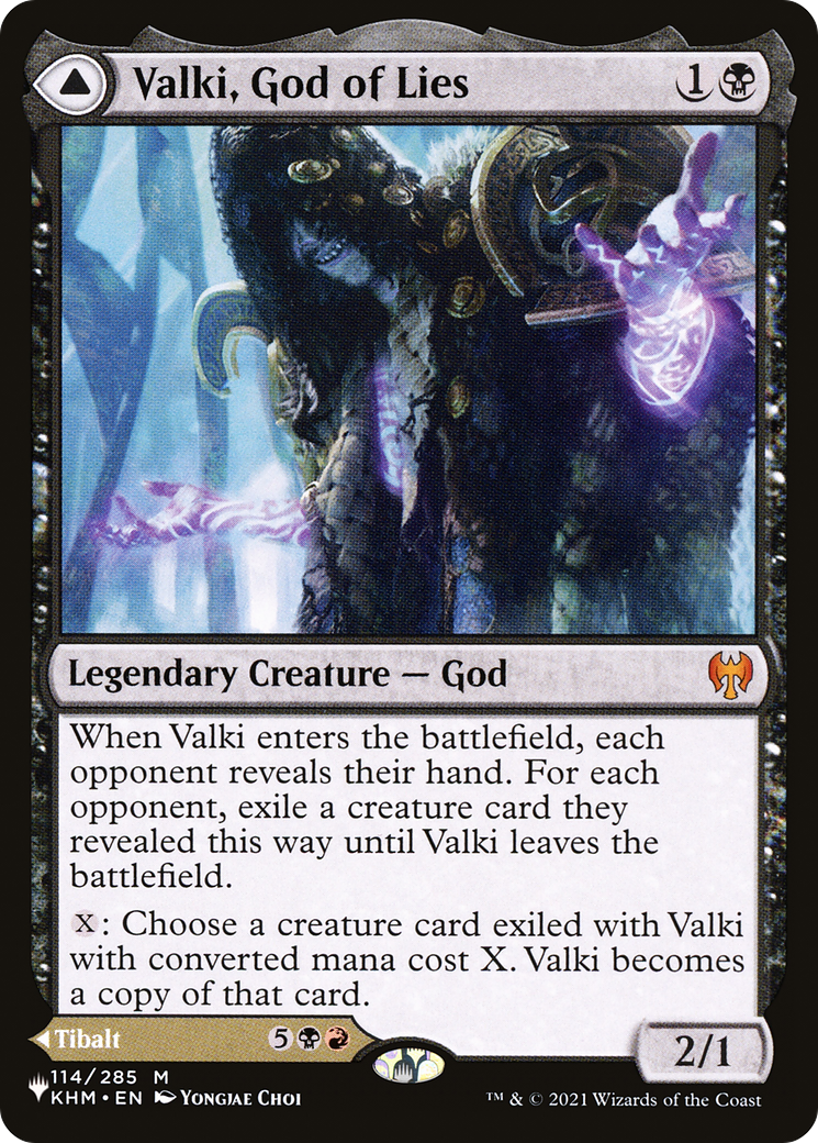 Valki, God of Lies // Tibalt, Cosmic Impostor [Secret Lair: From Cute to Brute] | Game Grid - Logan