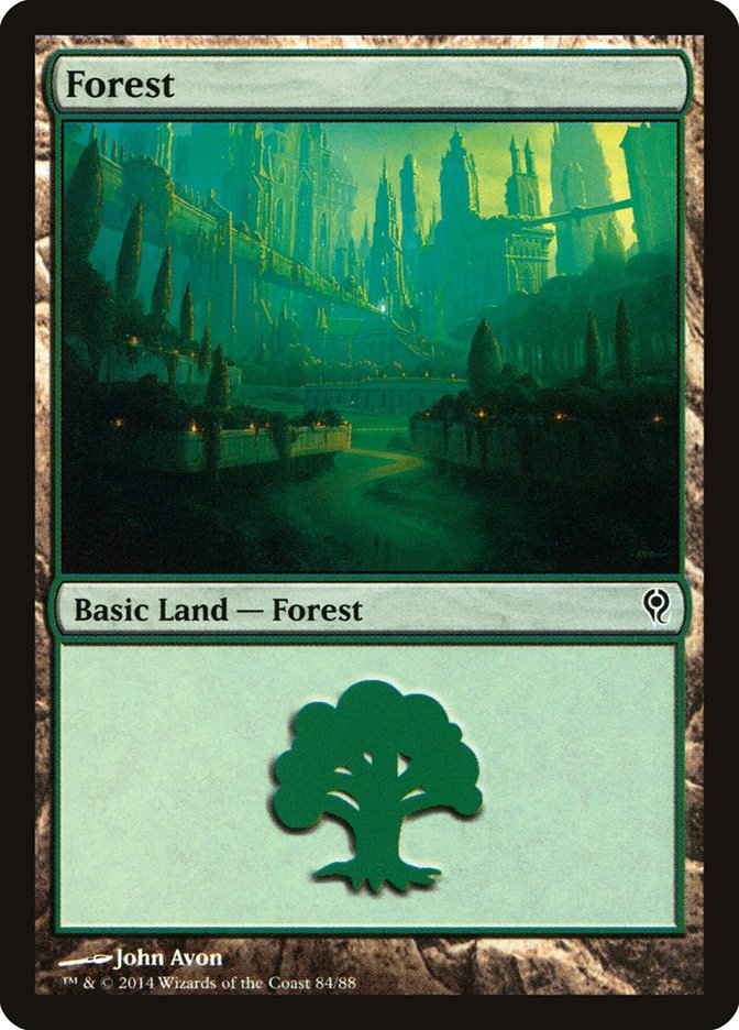 Forest (84) [Duel Decks: Jace vs. Vraska] | Game Grid - Logan