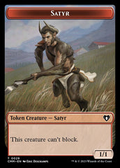 Eldrazi Scion // Satyr Double-Sided Token [Commander Masters Tokens] | Game Grid - Logan