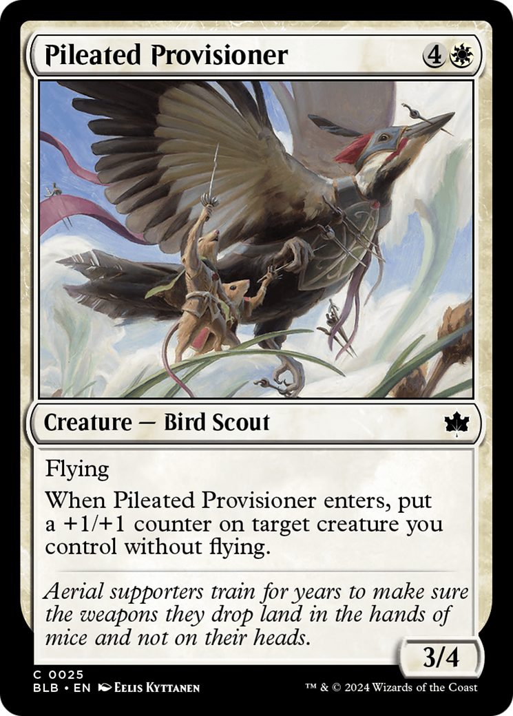 Pileated Provisioner [Bloomburrow] | Game Grid - Logan