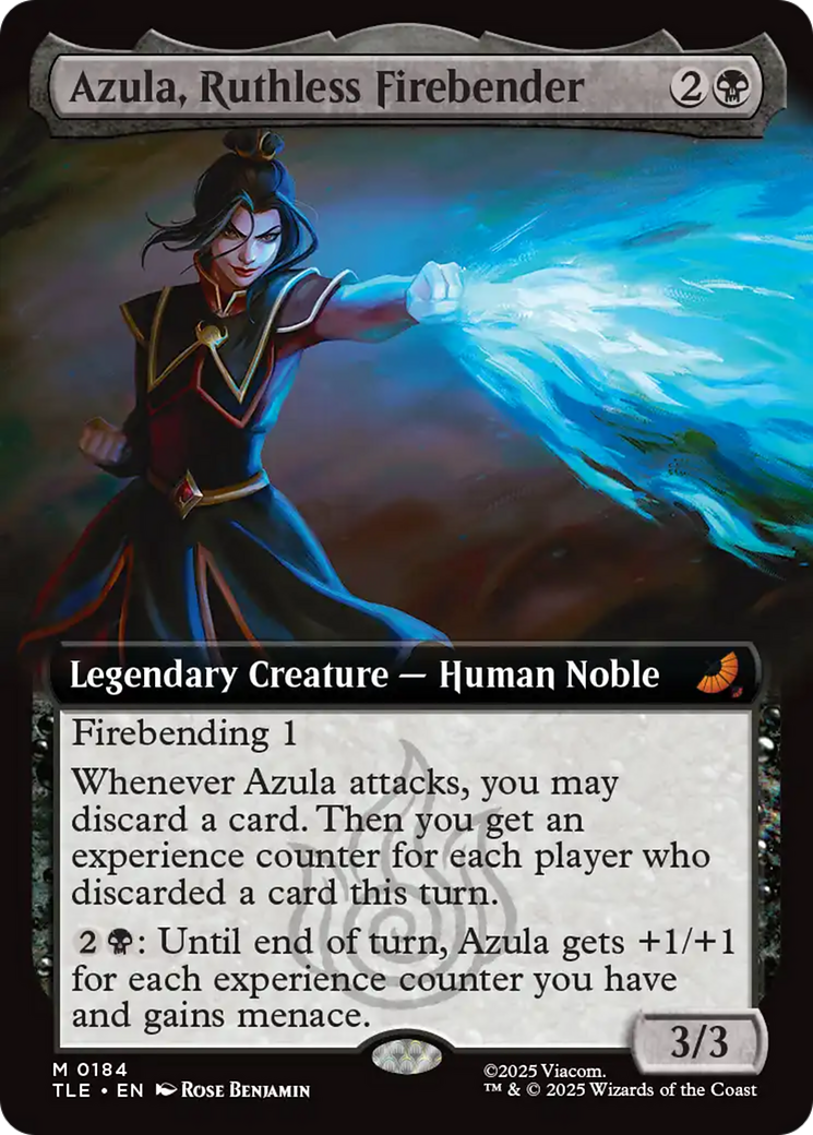 Azula, Ruthless Firebender (Extended Art) [Avatar: The Last Airbender: Eternal-Legal] | Game Grid - Logan