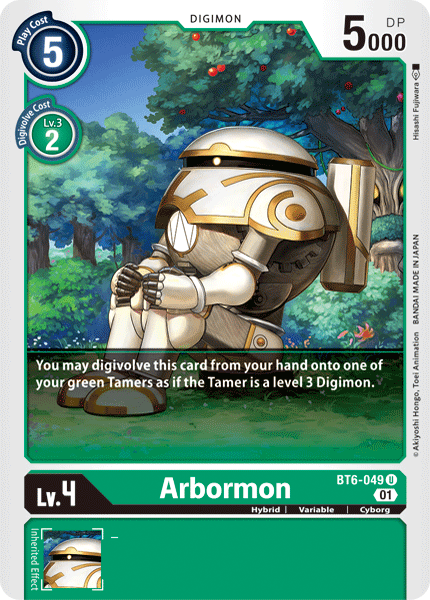 Arbormon [BT6-049] [Double Diamond] | Game Grid - Logan