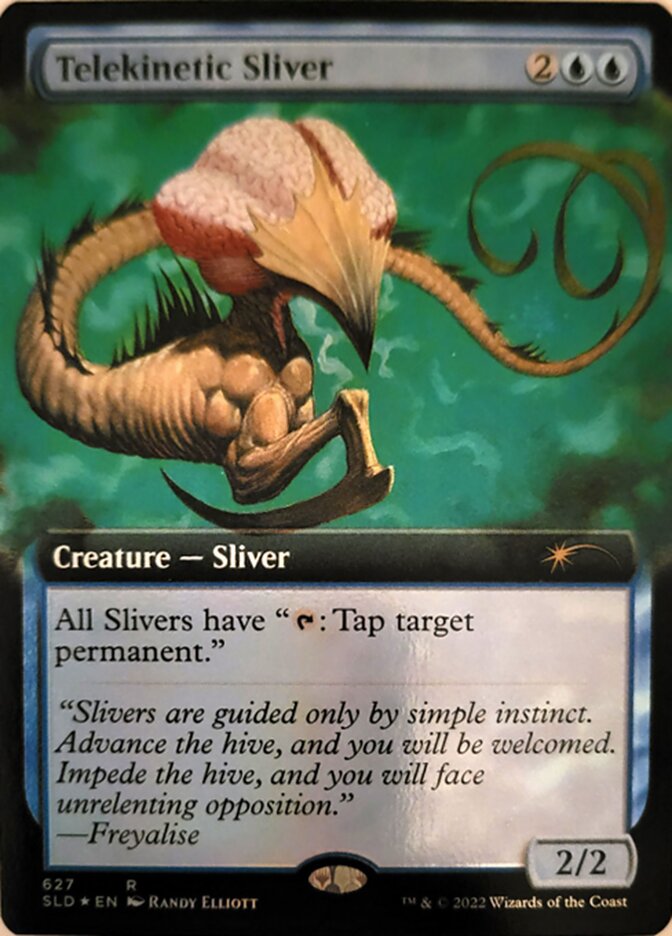 Telekinetic Sliver (Extended Art) [Secret Lair Drop Promos] | Game Grid - Logan