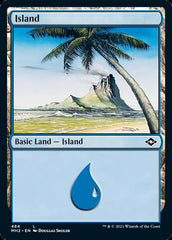 Island (484) (Foil Etched) [Modern Horizons 2] | Game Grid - Logan