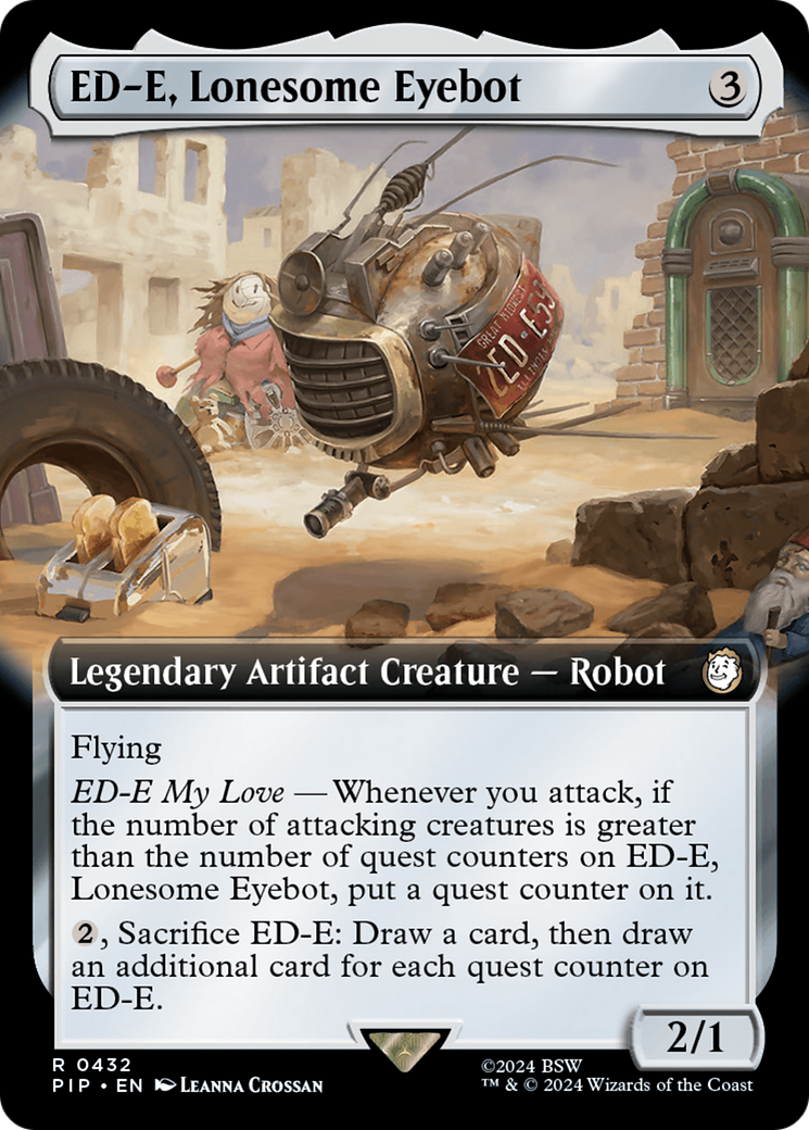 ED-E, Lonesome Eyebot (Extended Art) [Fallout] | Game Grid - Logan