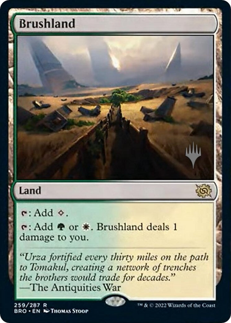 Brushland (Promo Pack) [The Brothers' War Promos] | Game Grid - Logan