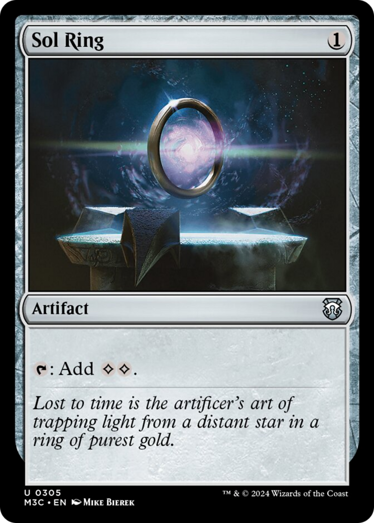 Sol Ring (Ripple Foil) [Modern Horizons 3 Commander] | Game Grid - Logan