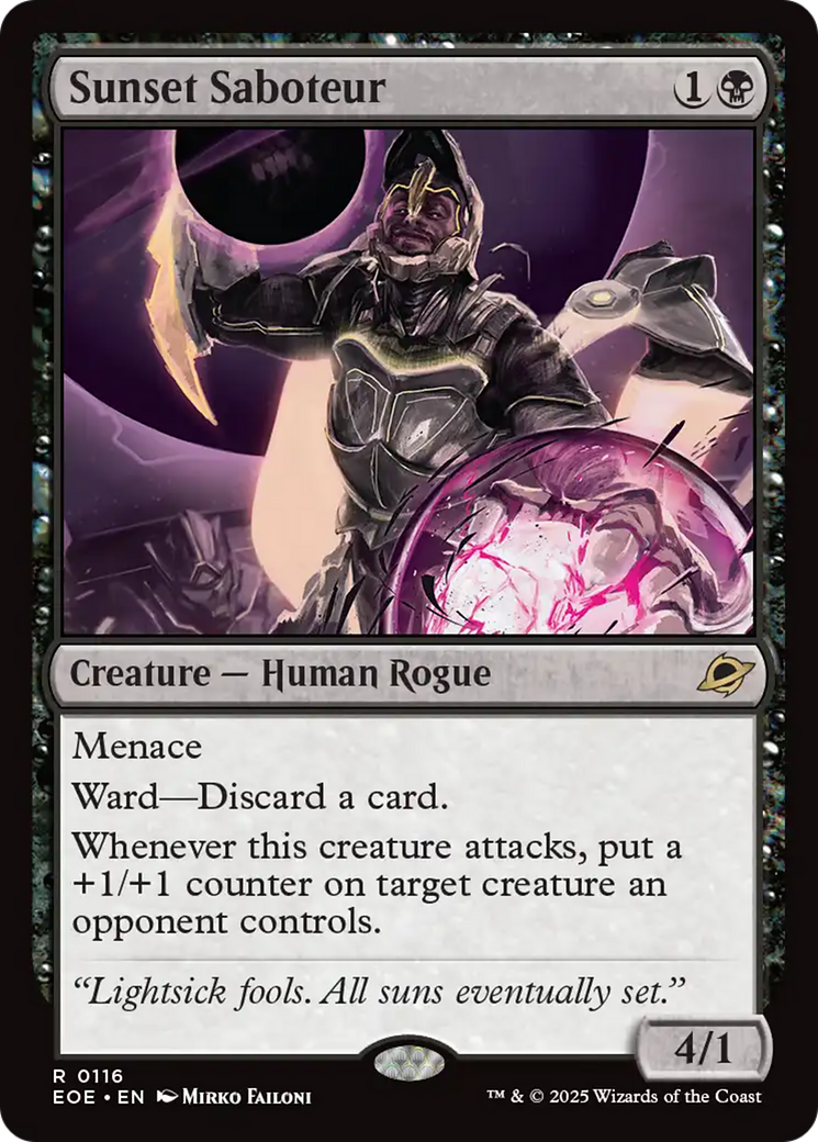 Sunset Saboteur [Edge of Eternities] | Game Grid - Logan