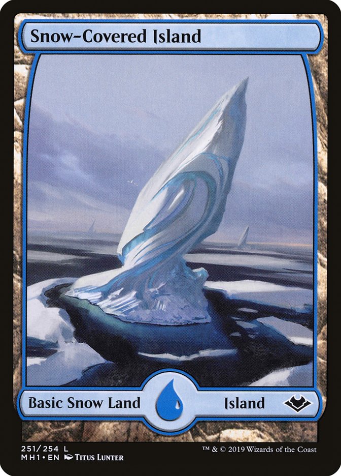 Snow-Covered Island [Modern Horizons] | Game Grid - Logan