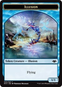 Illusion (005) // Construct (017) Double-Sided Token [Modern Horizons Tokens] | Game Grid - Logan