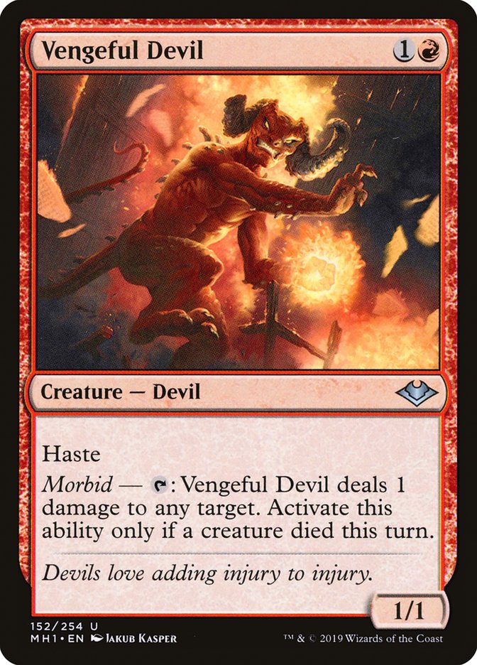Vengeful Devil [Modern Horizons] | Game Grid - Logan