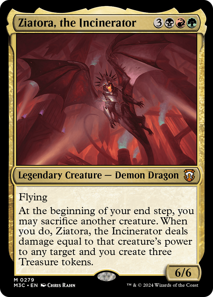 Ziatora, the Incinerator [Modern Horizons 3 Commander] | Game Grid - Logan