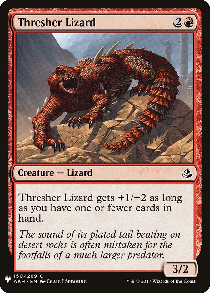 Thresher Lizard [Mystery Booster] | Game Grid - Logan