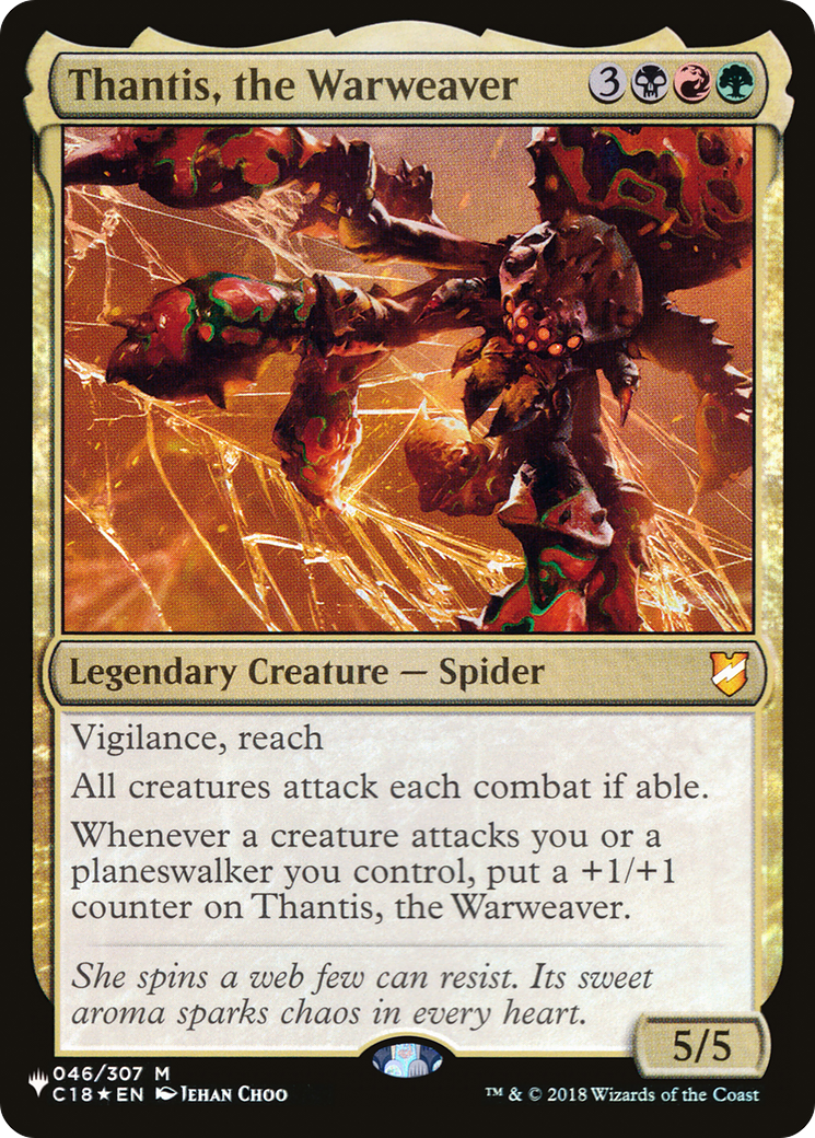 Thantis, the Warweaver [The List Reprints] | Game Grid - Logan