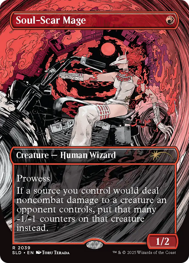 Soul-Scar Mage (2039) (Rainbow Foil) [Secret Lair Drop Series] | Game Grid - Logan