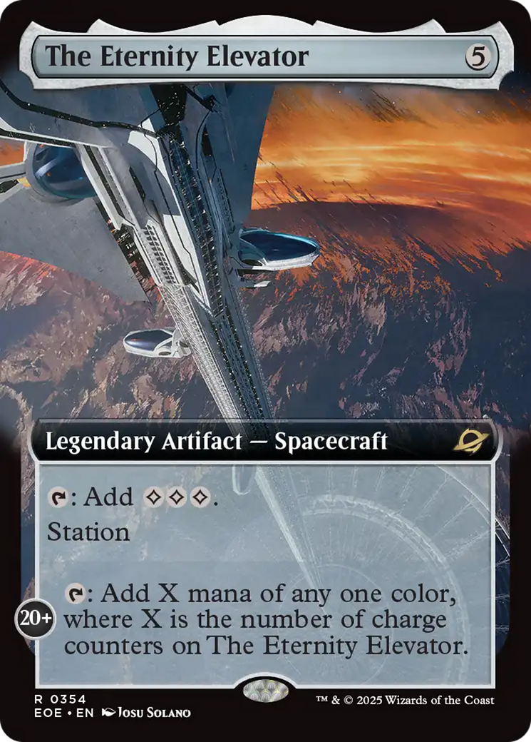 The Eternity Elevator (Extended Art) [Edge of Eternities] | Game Grid - Logan