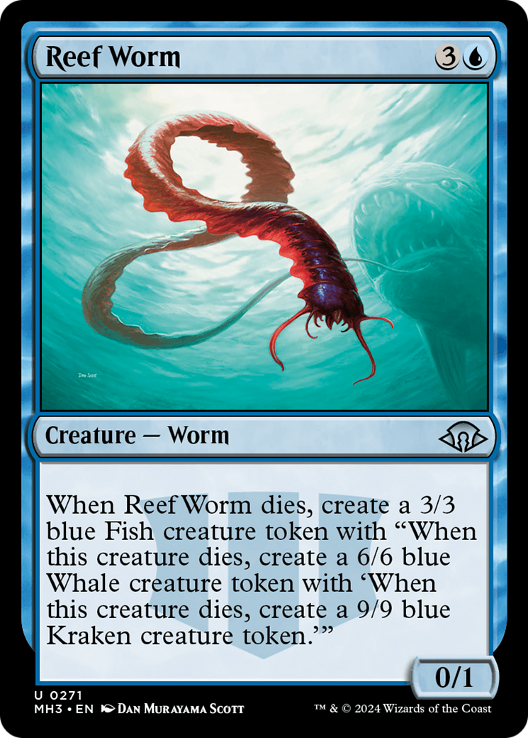 Reef Worm [Modern Horizons 3] | Game Grid - Logan