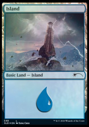 Island (Wizards) (549) [Secret Lair Drop Promos] | Game Grid - Logan