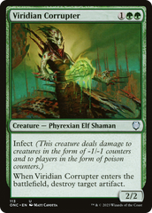 Viridian Corrupter [Phyrexia: All Will Be One Commander] | Game Grid - Logan