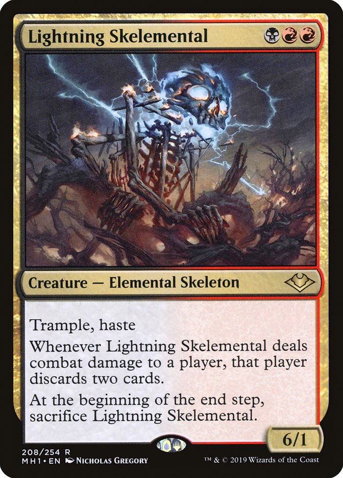 Lightning Skelemental [Modern Horizons] | Game Grid - Logan