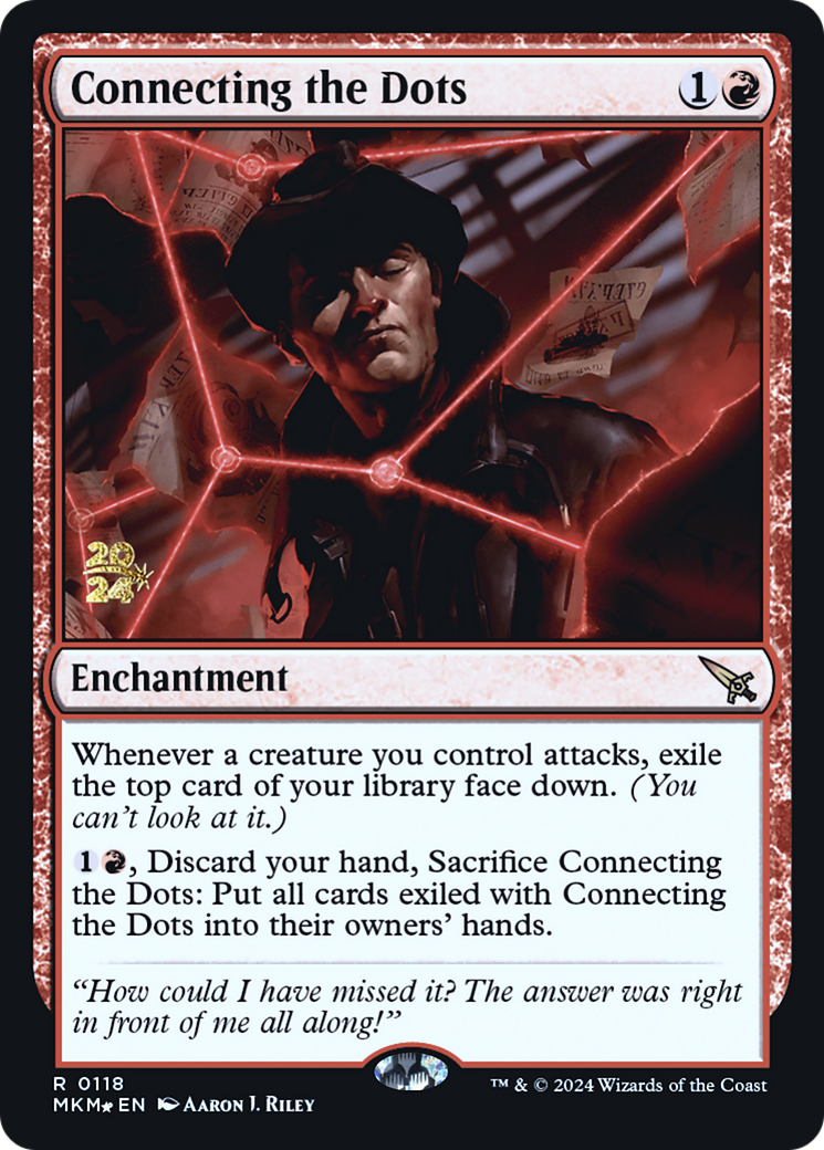 Connecting the Dots [Murders at Karlov Manor Prerelease Promos] | Game Grid - Logan