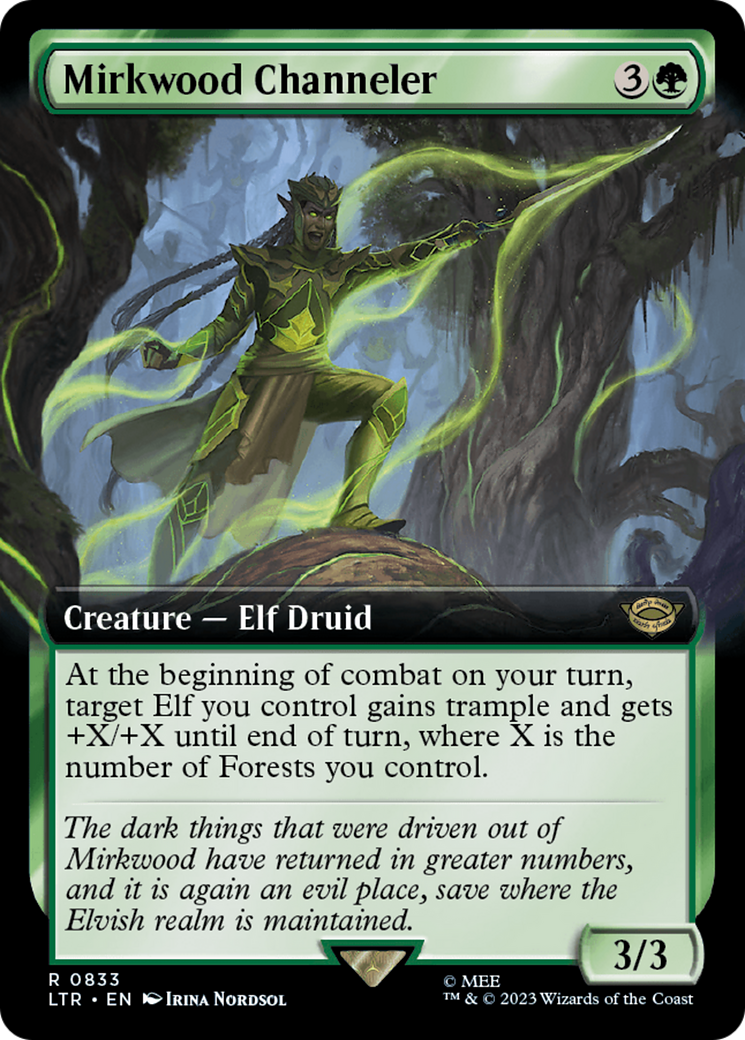 Mirkwood Channeler (Extended Art) [The Lord of the Rings: Tales of Middle-Earth] | Game Grid - Logan