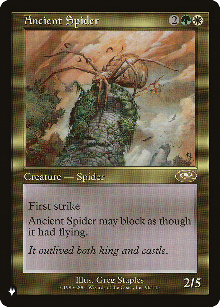 Ancient Spider [The List] | Game Grid - Logan