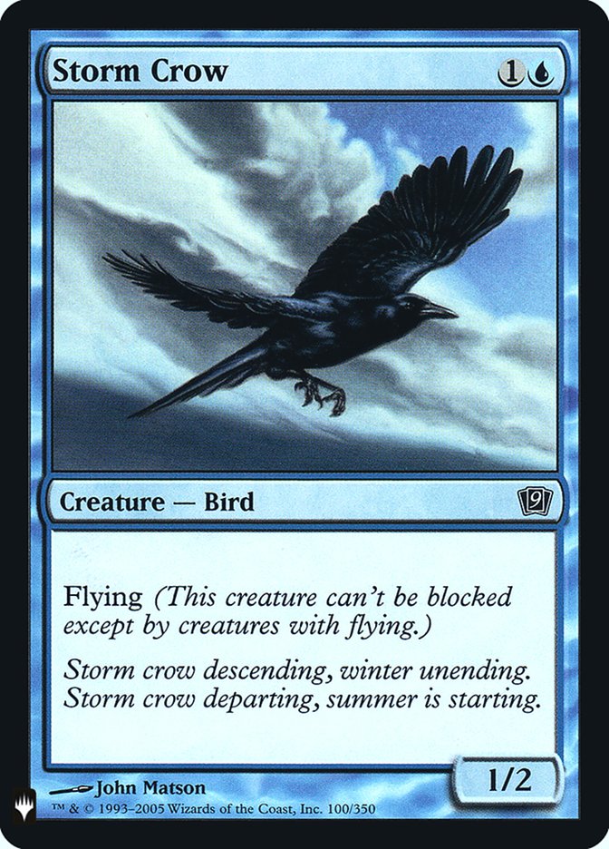 Storm Crow [Mystery Booster] | Game Grid - Logan