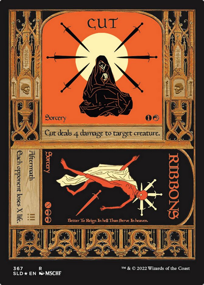 Cut // Ribbons (Foil Etched) [Secret Lair Drop Series] | Game Grid - Logan