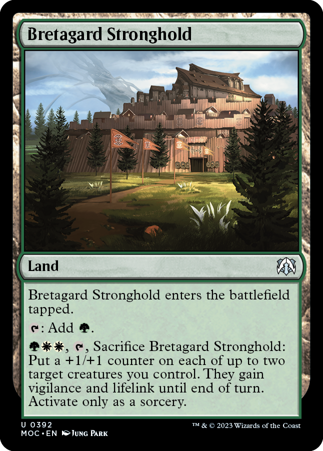 Bretagard Stronghold [March of the Machine Commander] | Game Grid - Logan